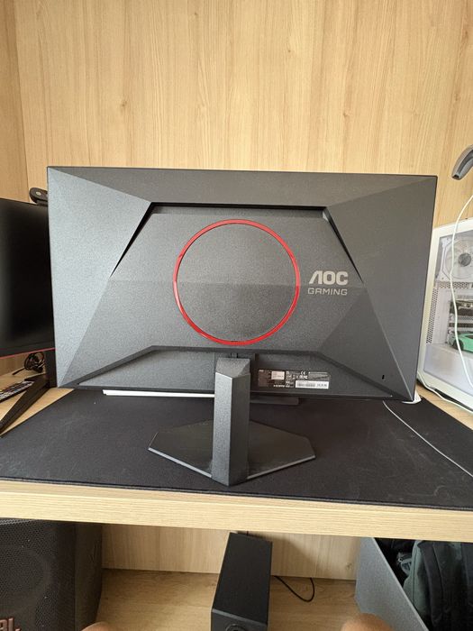 monitor AOC gaming novo com caixa