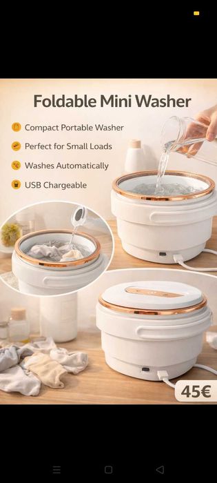 Lavagem Caravana portátil 45€. Oportunidades