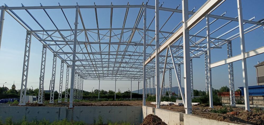 Ангари,склади,металоконструкції у Львові.
