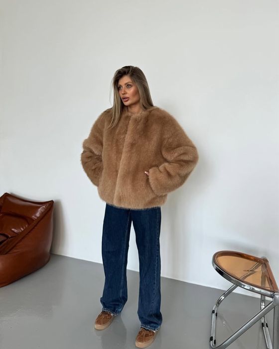 Шуба еко люкс якість