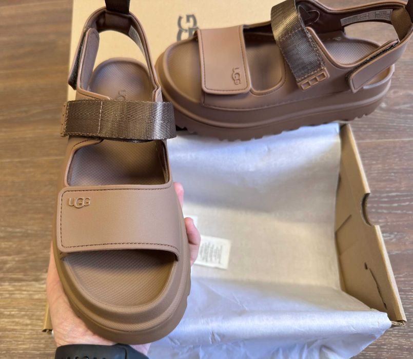 Босоножки/Босоніжки Ugg Goldenglow Sandals Brown/Угги/Сандали Угг/Уггі