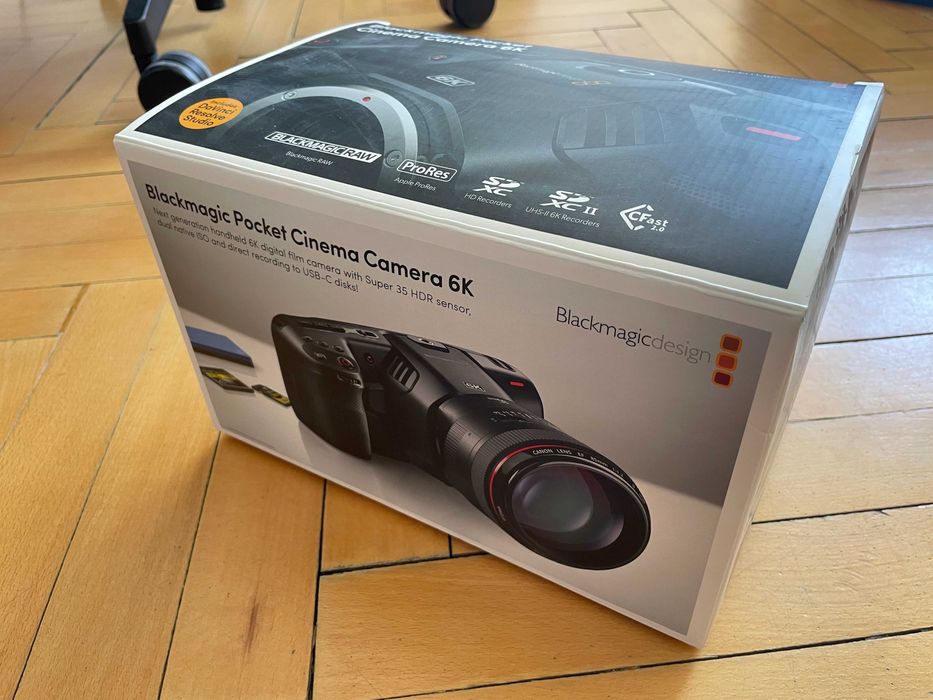 Kamera BMPCC6K + dodatki