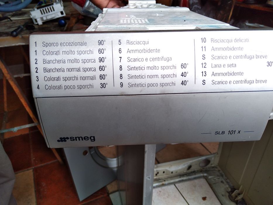 Peças máquina lavar smeg 5kg