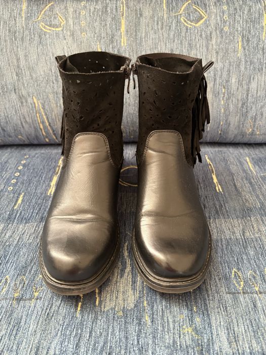 Botki damskie na zamek