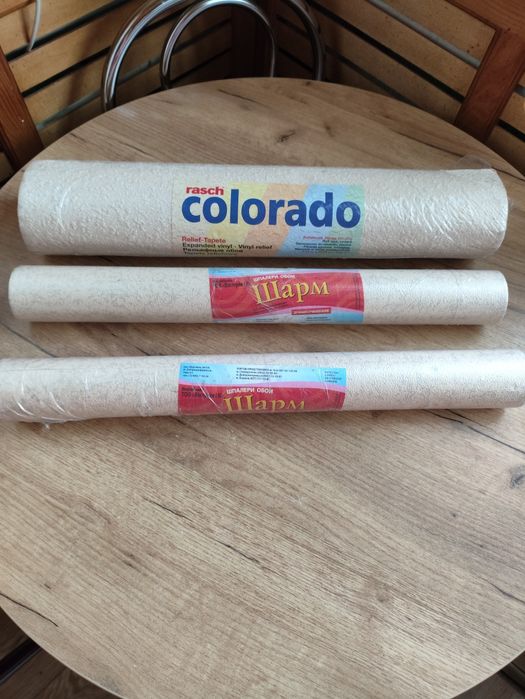 Обои 7 рулонов новые
