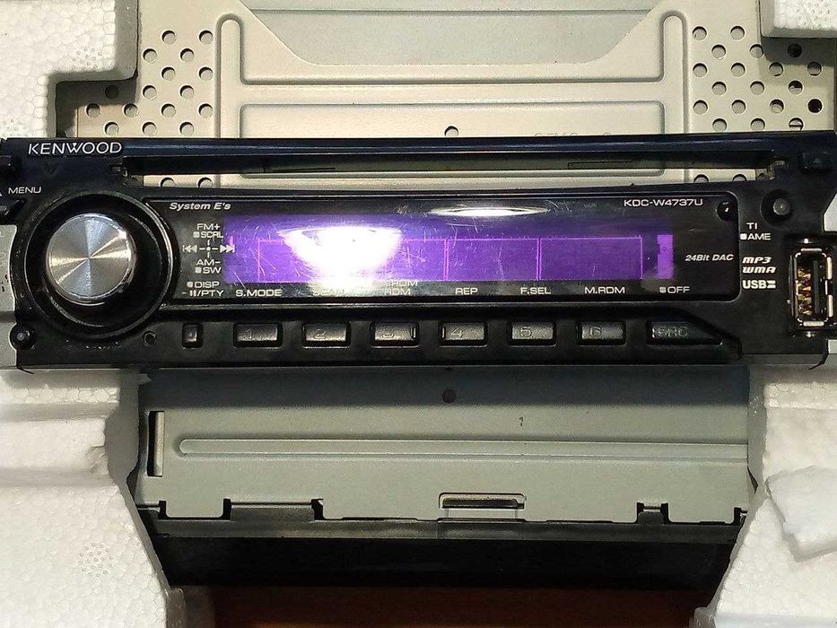 Автомагнітола Kenwood KDC-W4737U USB/CD, нова