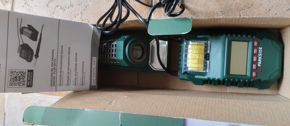 Estação de Soldadura digital Parkside