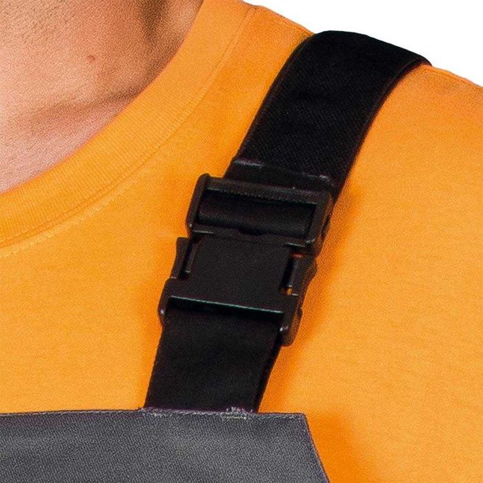 Спецодяг напівкомбінезон робочий ARTMAS PROF B Сірий Польща Є РОЗМІРИ