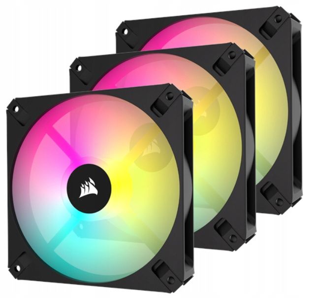 Zestaw Trzech Wentylatorów Corsair (W)