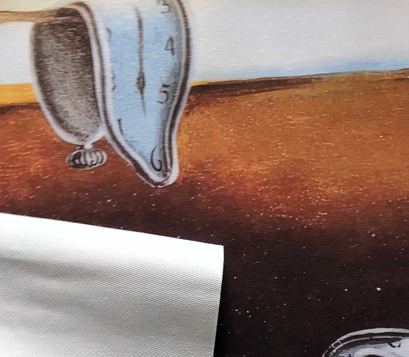 Tela Grande Dali - Persistência Memória, 1931-60X40Cm