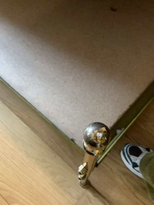 Urgente - Cama em latao dourado