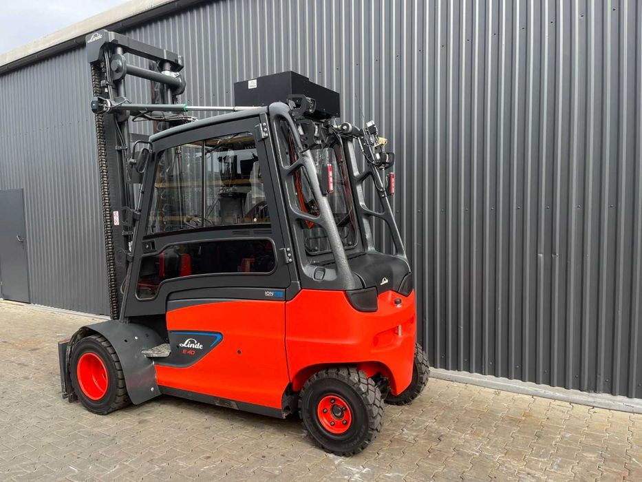 Wózek widłowy Linde E40HL-01/600 Elektryczny 2023 rok tylko 620h Kabina