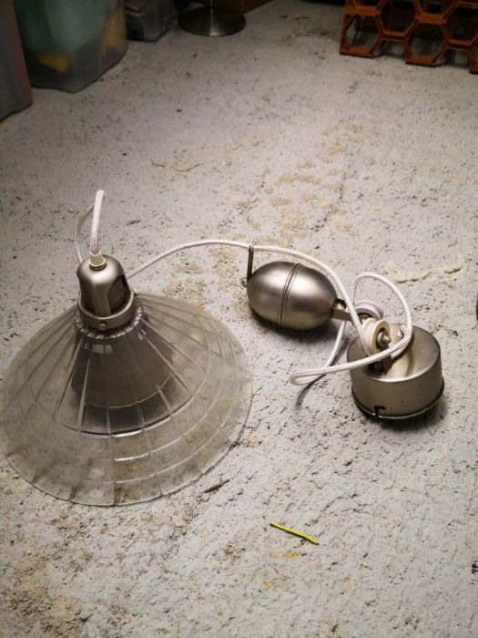 Candeeiro Vidro Extensível