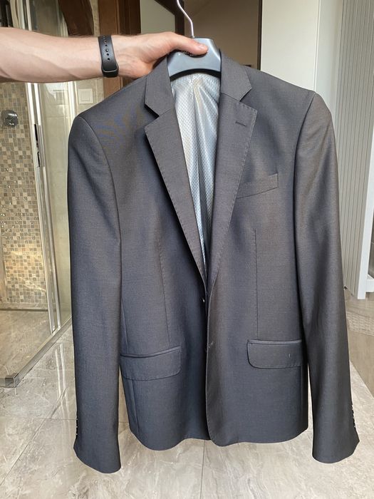 Srebrna marynarka S/M