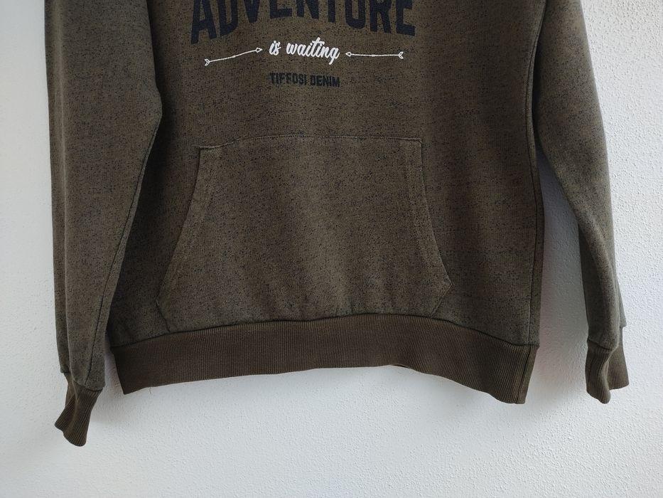 Sweatshirt verde seco, 13-14 anos, Tiffosi