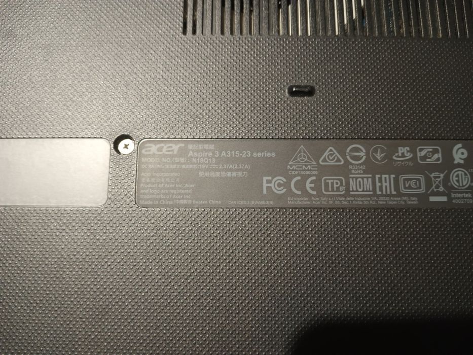 Laptop acer Aspire A315-23