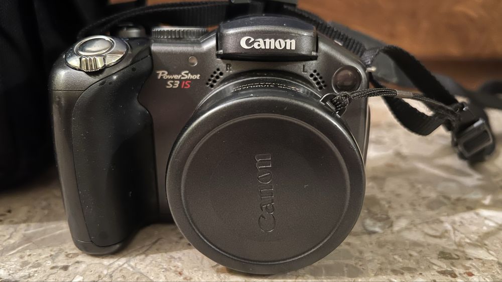 Canon Power shot S3 IS + torba lowepro