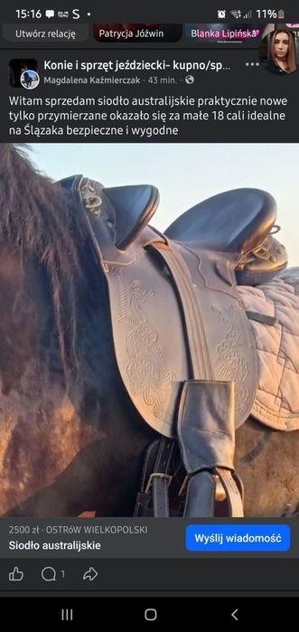 Siodło australijskie