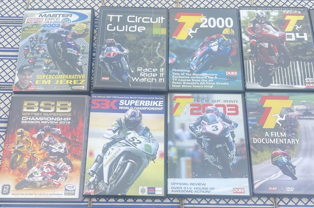 Vendo DVD mota de pista