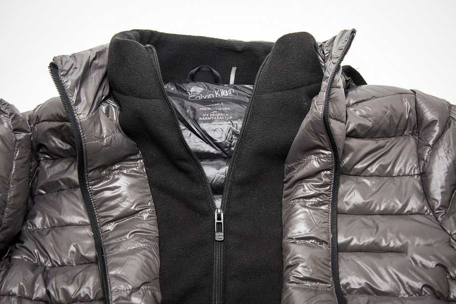 Calvin Klein Men's Packable Down Hoody Jacket Kurtka Zimowa puchowa L