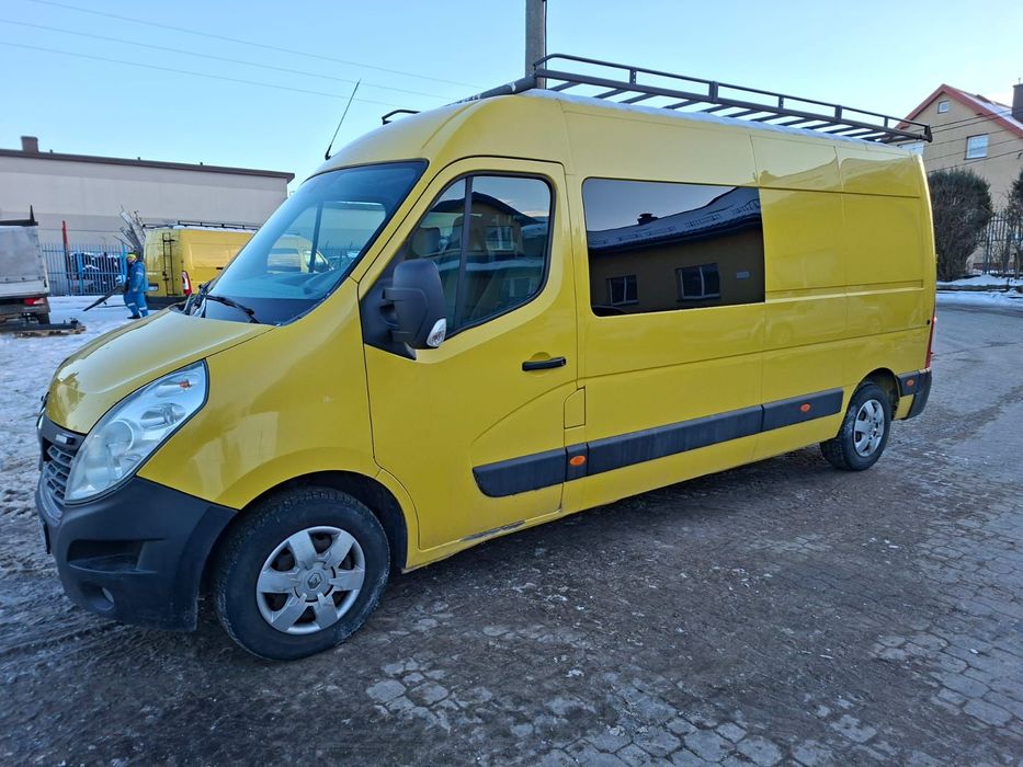Renault Master  Master L3H2, 7 osób, 130KM, bagażnik, klimatyzacja