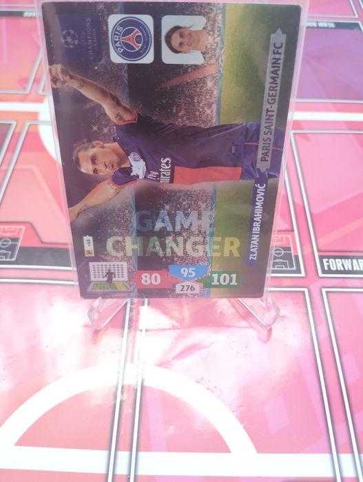 Panini champions league 2013/2014 Zlatan Ibrahimović game changer