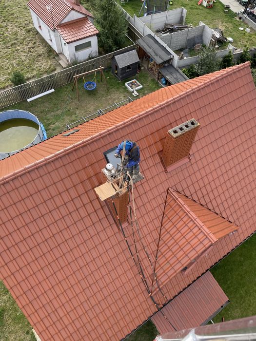 Frezowanie kominów wklady kominowe czyszczenie mechaniczne