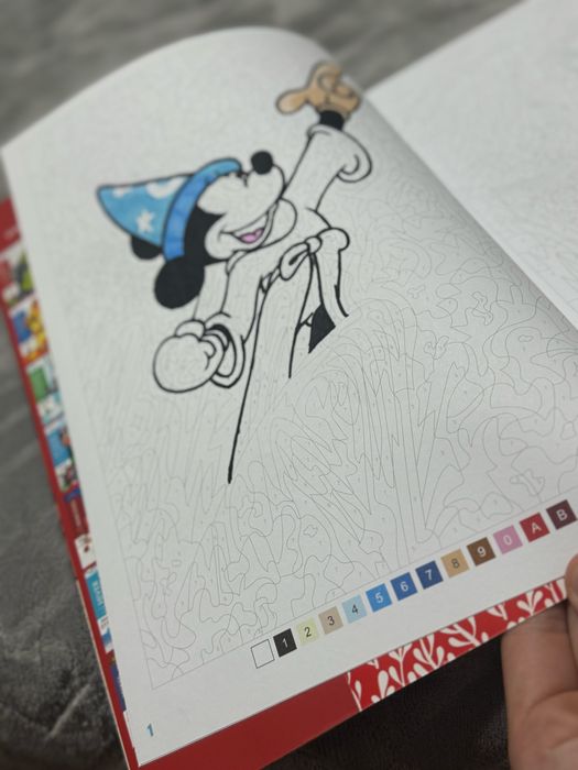 Livro de pintar disney