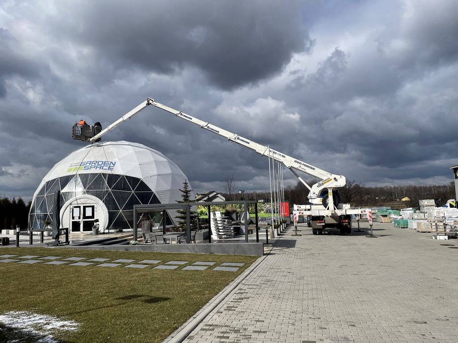 wynajem podnośnik koszowy zwyżka  Katowic