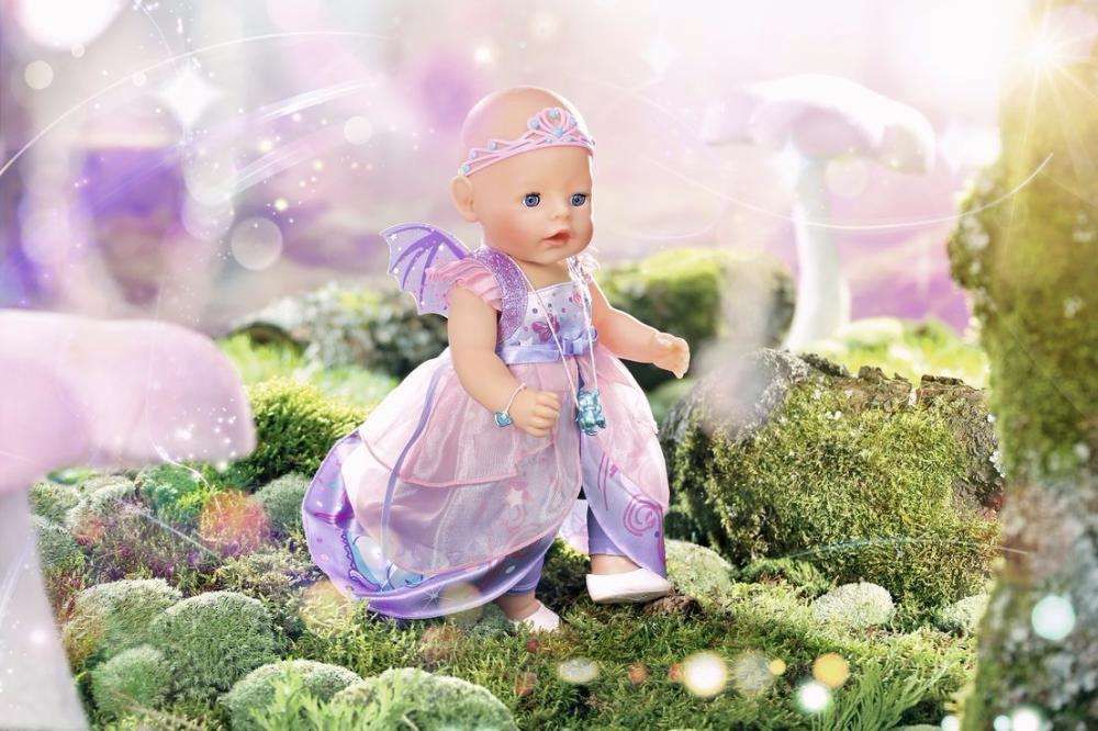 БЕСПЛ.ДОСТАВКА Кукла пупс Baby Born Фея Zapf 824191 826225