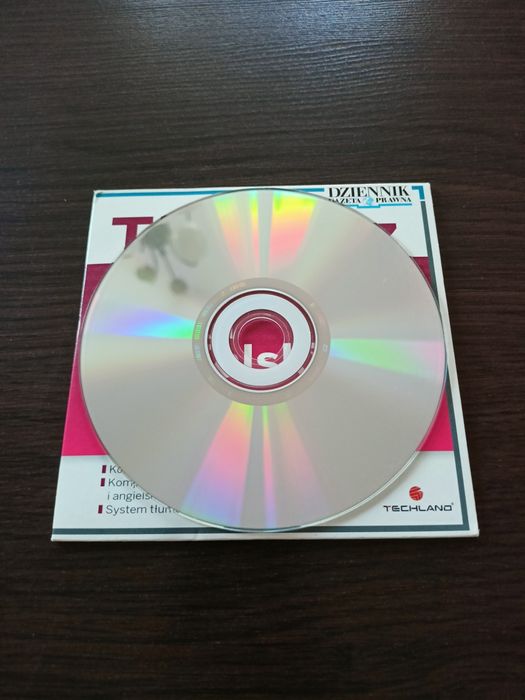 Tłumacz komputerowy języka angielskiego - Płyta CD STAN IDEALNY