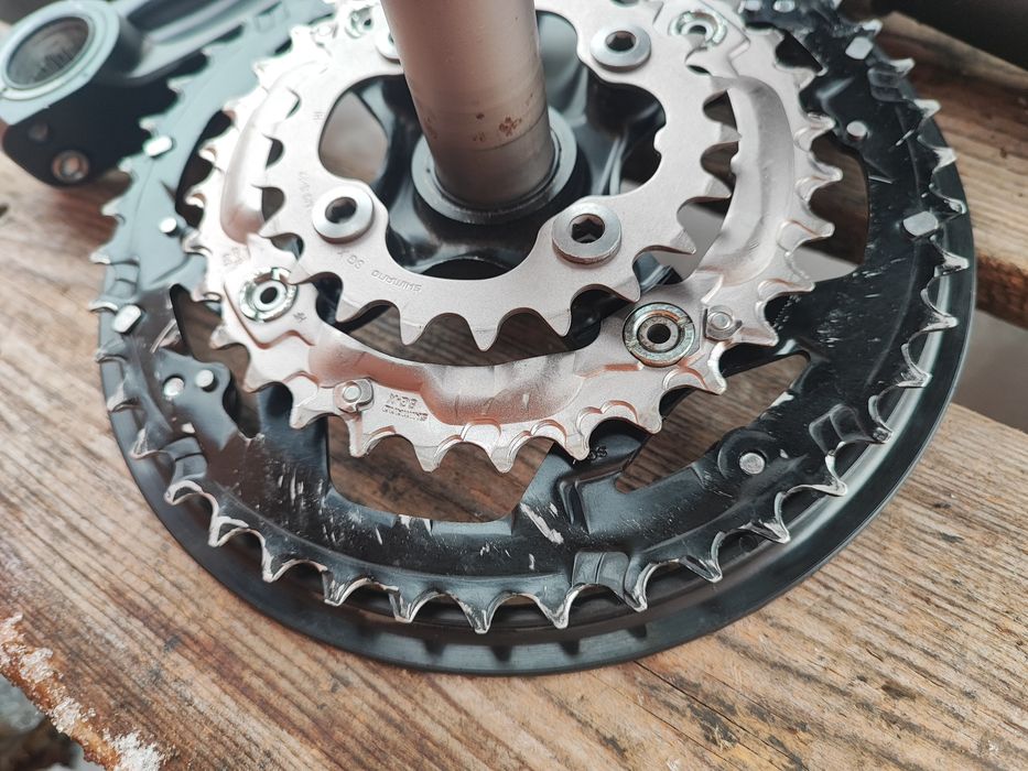 Korba rowerowa Shimano Deore M542 175mm  Hollowtech 2 Retro MTB