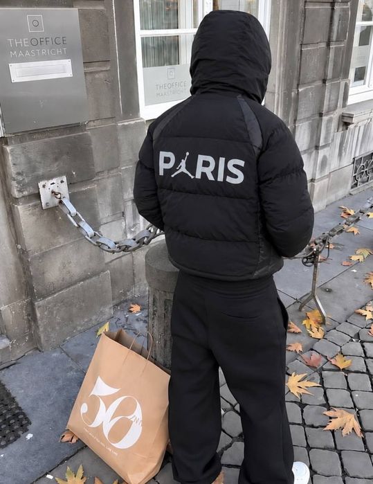 Пуховик Jordan × PSG PUFFER JACKET