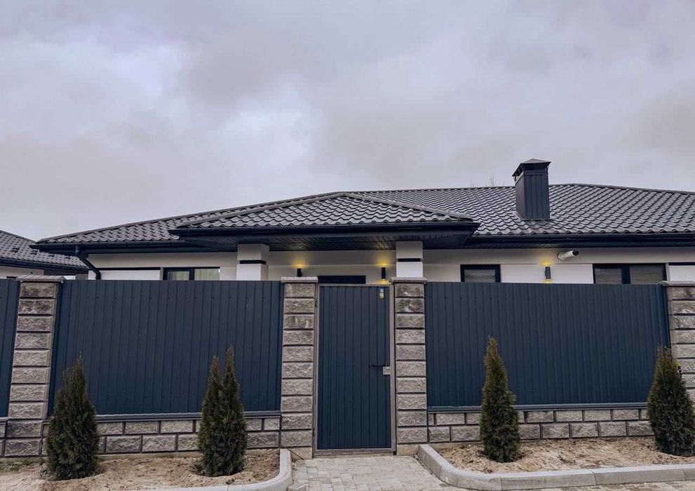 Одноповерховий будинок 100 м², КМ лісова частина Бучі, ГАЗ