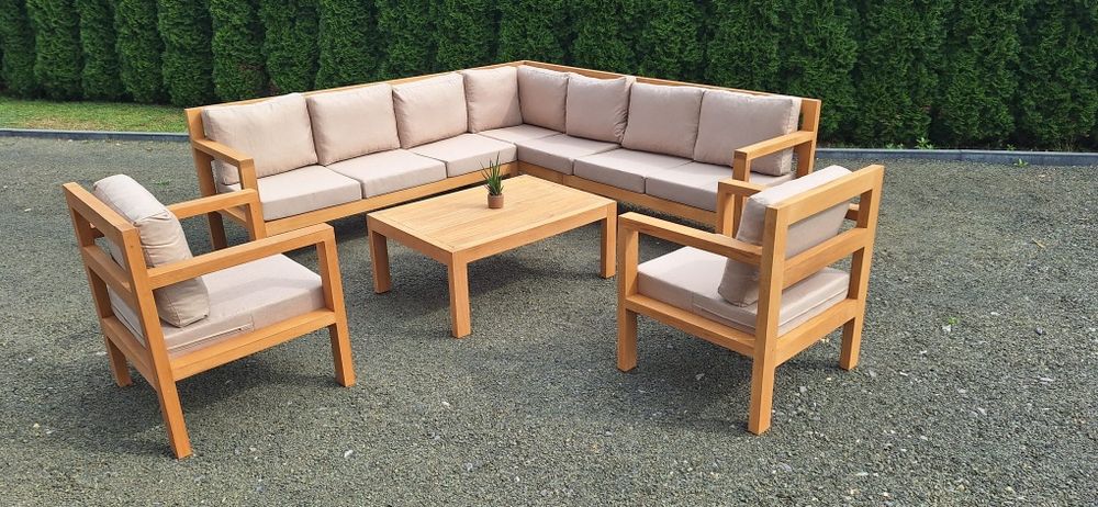 Meble ogrodowe tarasowe wypoczynki kawowe