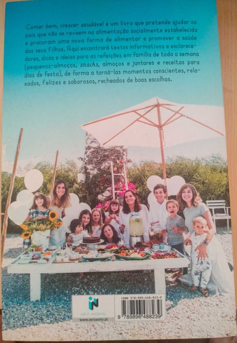 Livro Comer Bem, Crescer saudável