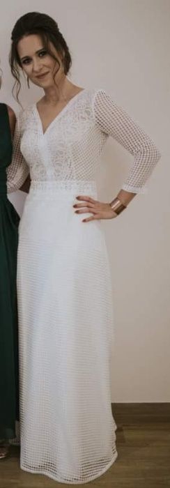 Lekka suknia ślubna