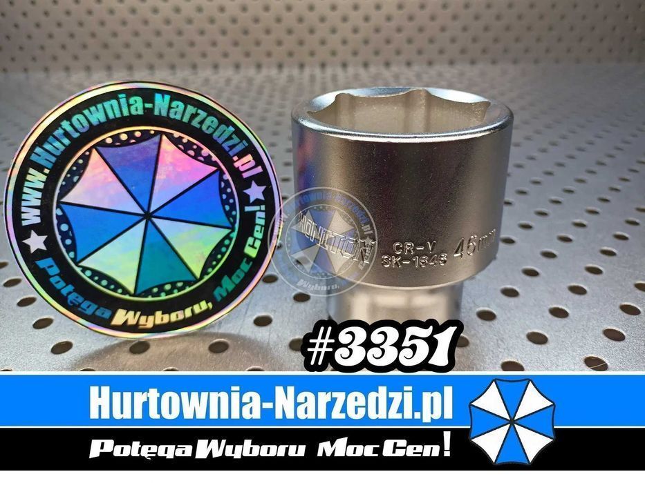 Nasadka 46mm 3/4" Honiton klucz nasadowy 46mm klucz 46mm