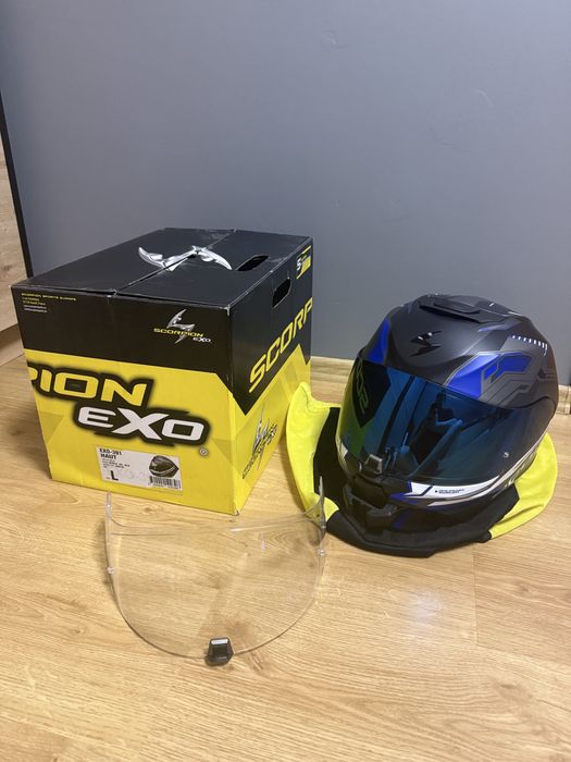 Kask Scorpion EXO-391 haut niebieski L