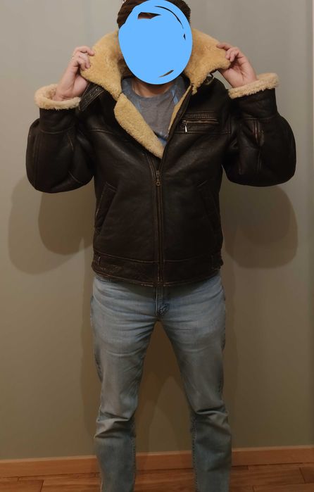 Kozuch duzy pilotka b3 cieply bomberka