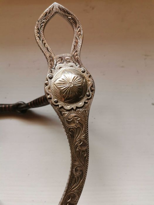 Wędzidło western Silver E. Garcia loose shanked snaffle bit