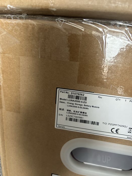 Conjunto de 15kwh Huawei