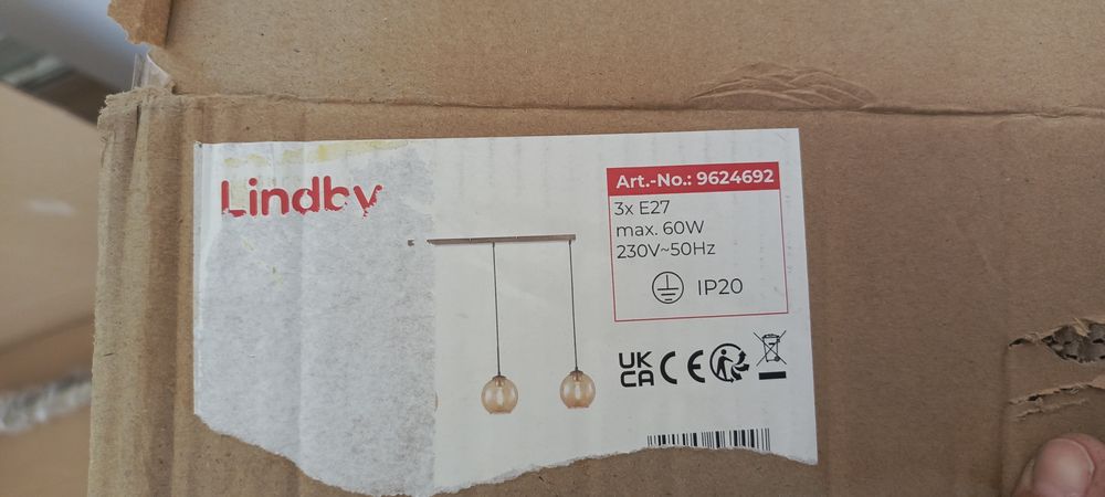 Żyrandol WISZĄCY Lindby