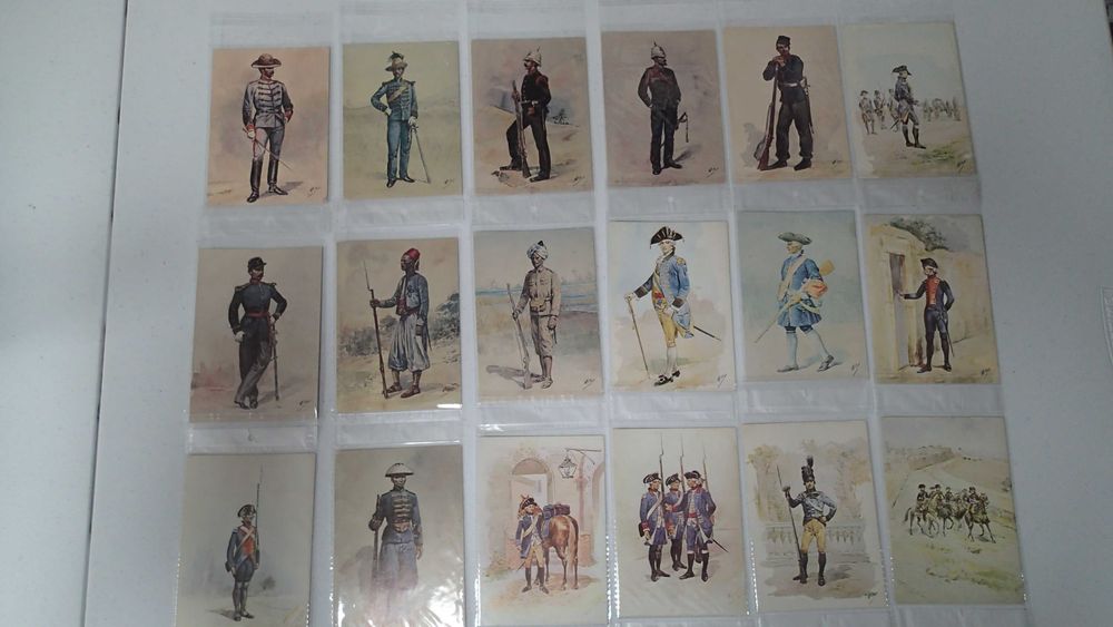 Postais antigos Uniformes Portugueses
