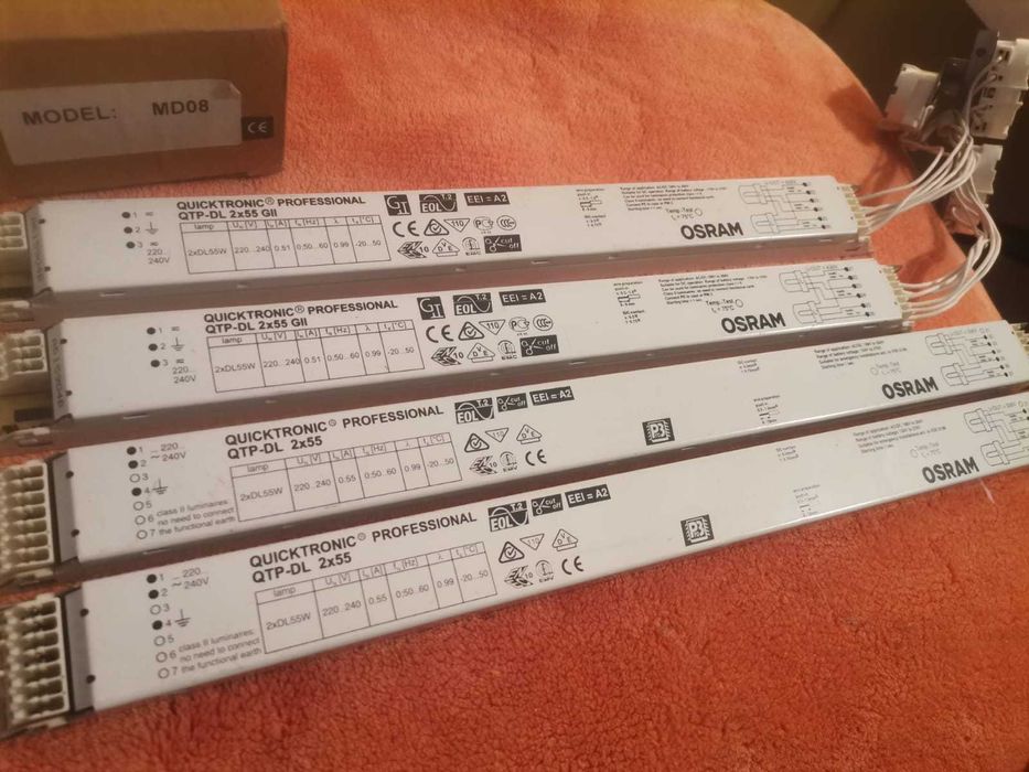 Balastro Osram QTP-DL 2x55 GII