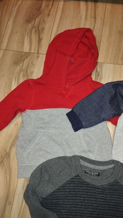 Zestaw 2 swetry + bluza dla chłopca Reserved F&F 92