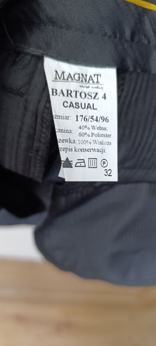 Garnitur męski slim