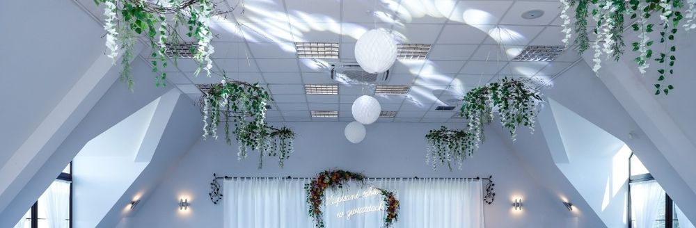 Dekoracja sali, wesele