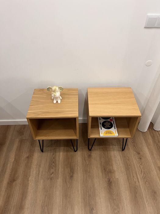 Mesas Cabeceira Carvalho NOVAS