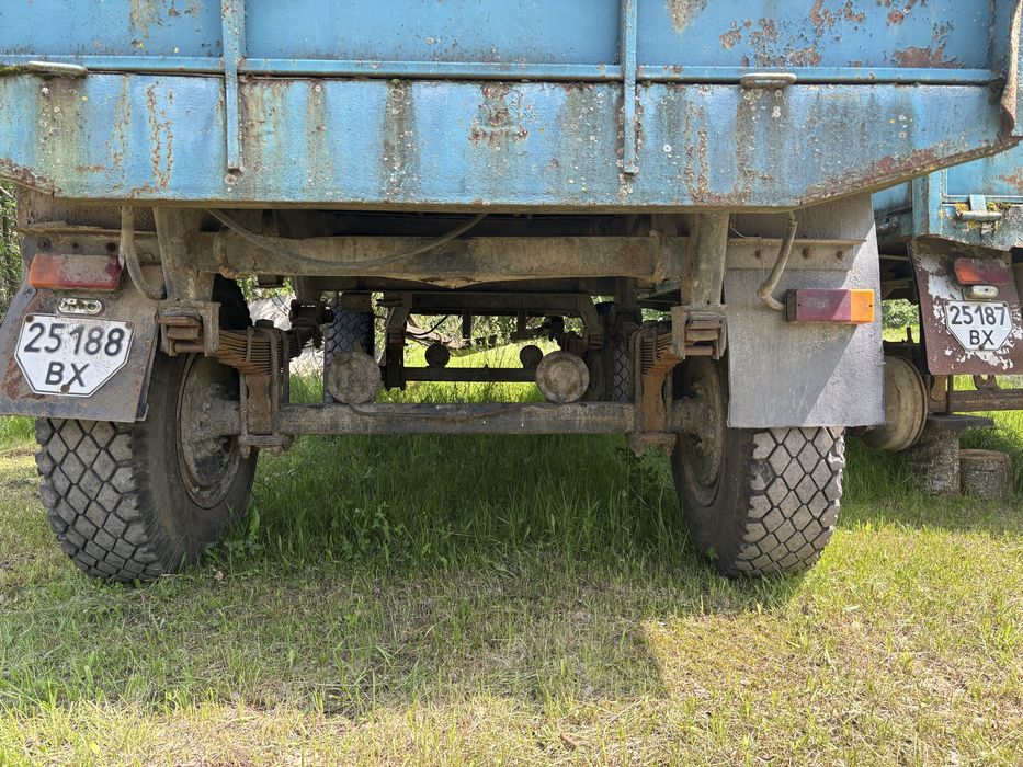 В продажі 2 причіпа один на МАЗ колесах